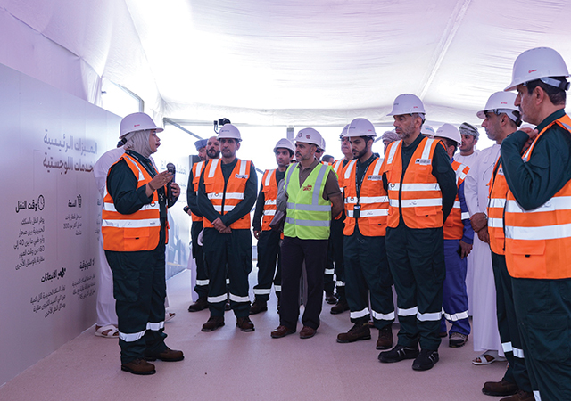 The site visit showcased key locations where preparatory works are under way.